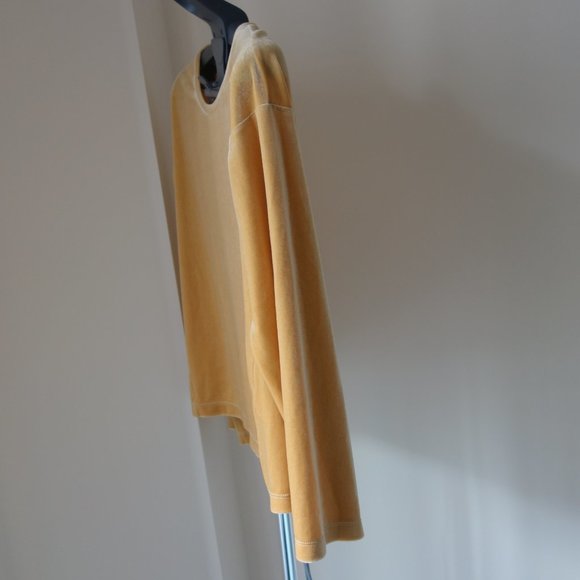 N Yellow Womens Long Sleeve Top Size M 160/84A - Picture 3 of 8